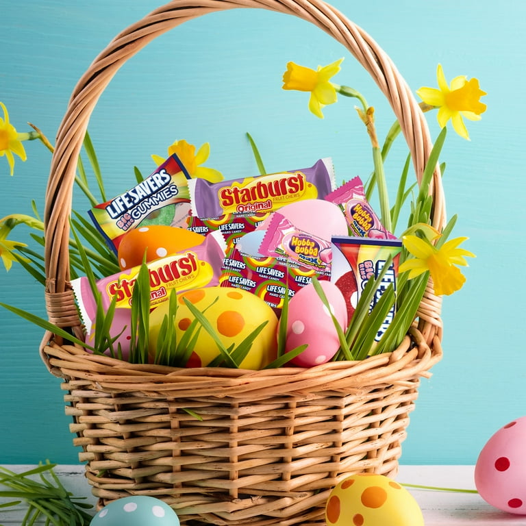 Skittles, Starburst, Life Savers & Hubba Bubba Easter Basket