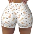 thumbnail image 2 of Haiem Dachshund Dog Puppy No Front Seam Biker Shorts for Women Yoga Workout Gym Bike Shorts with Tummy Control Moisture-Wicking-Medium, 2 of 9