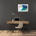 thumbnail image 3 of Wilson, Emily 32x23 White Modern Wood Framed Museum Art Print Titled - Agrigento Province-Sciacca Reflection of a fishing boat in the harbor, 3 of 4
