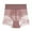 Pink, variant on PMVFHDE Women Mid Rise Mesh Sheer Lace Smooth Silk Panties Breathable Comfortable Underwear Solid Color Casual Briefs Womens Underwear Black,M