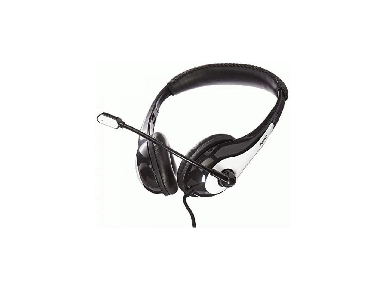 Ergoguys Headset with Noise Canceling Microphone and 3.5MM Plug, White
