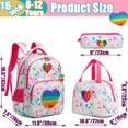 thumbnail image 2 of Mochila Meetbelify para niñas y niños de primaria con lonchera, 2 of 6