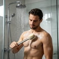 thumbnail image 4 of Cepillo de ducha de mango largo con cerdas suaves para frotar y exfoliar la espalda | Cepillo de baño para la limpieza corporal y el cuidado diario, 4 of 6