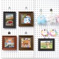 thumbnail image 4 of Ganchos HUHOLE, paquete de 20, plateados, en forma de U para panel perforado, 4 of 6