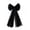 Black, variant on Christmas Snow Lace Bow Tree Topper with Long Flowing Ribbon, Netted Sheer Large Bow Ornament, Elegant Holiday Tree Top Decoration for Christmas Tree Wreath Front Door Home Party Decor, Red