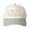 Bean green, variant on MAKE heaven CROWDED Letter Embroidered Color Block Trucker Hat Unisex Adjustable Cotton Breathable Fashion Cap for Travel Daily Wear
