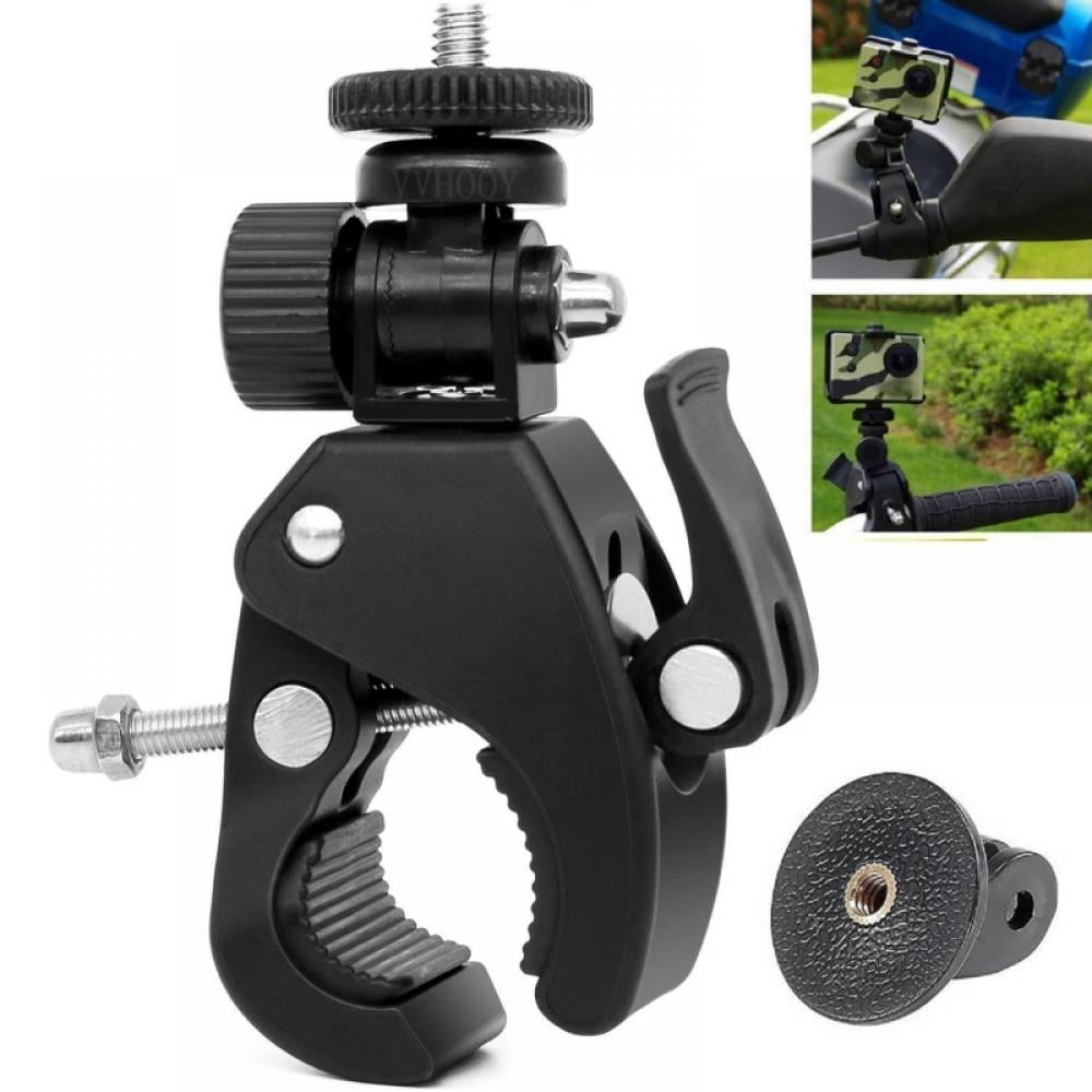 Bicycle Handlebar Camera Clamp Bracket ,360 Degree Rotation Tripod