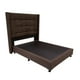 thumbnail image 3 of Box Base Cama Matrimonial + Cabecera Titan Chocolate, 3 of 7