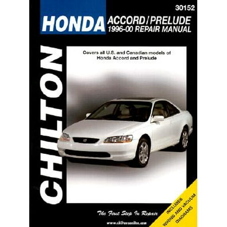- Honda Accord and Prelude, 1996-00
