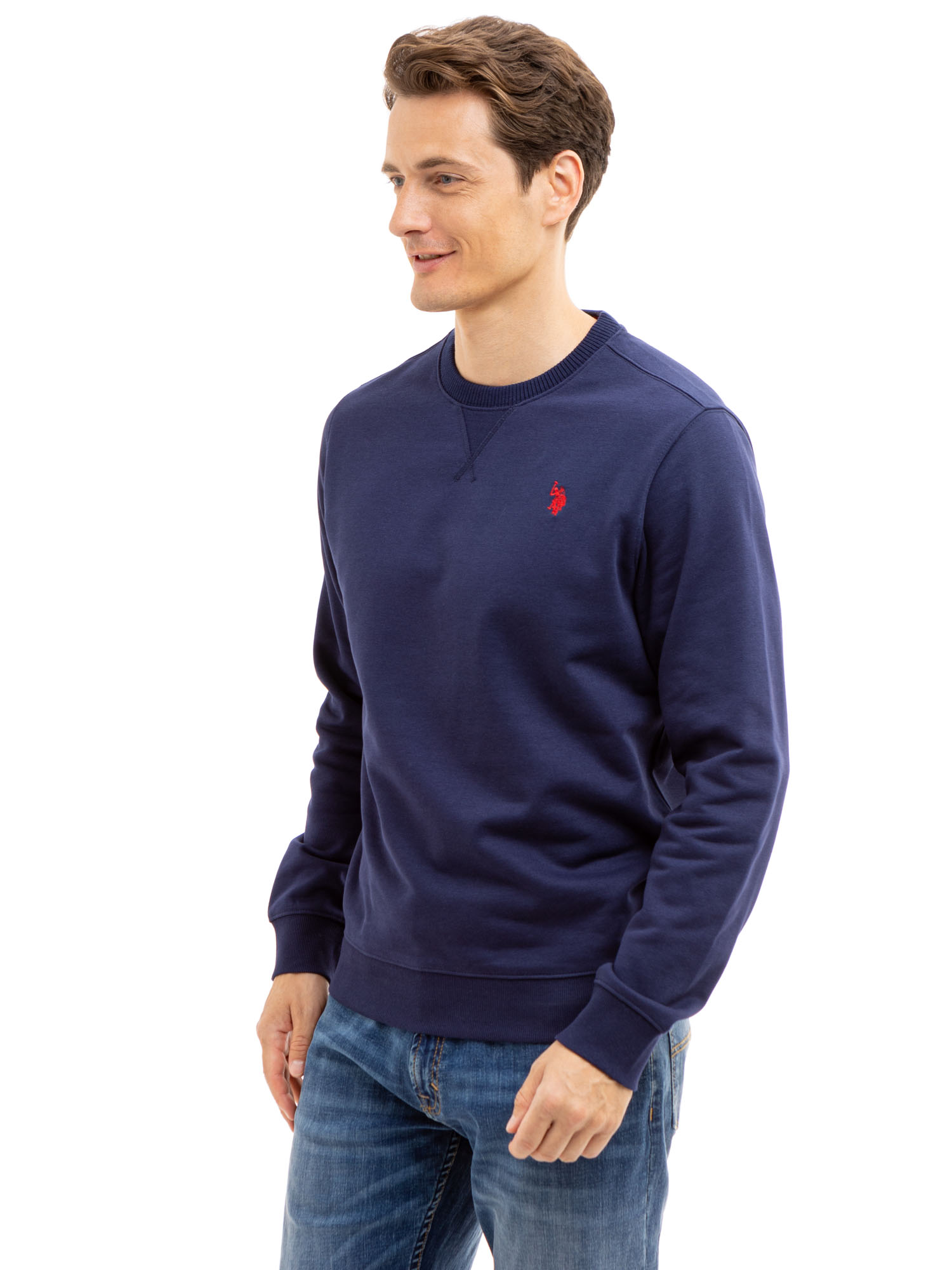 U.S. Polo Assn. Men's Crewneck Fleece Sweatshirt