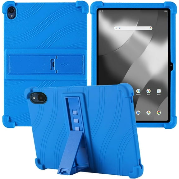 Golden Sheeps Drop Proof Case Compatible for Onn. 10.1" Tablet 2024 (Model 100135925) Silicone Case with Stand (Navy)
