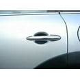 thumbnail image 3 of Carbon Fiber Auto Accessory Door Handle Scratch Cover Guards Protector fits Hyundai 4pk, 3 of 4