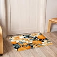 thumbnail image 6 of Tangerine Polyester Non-Slip Machine Washable Door Rug Game Mat Kitchen Rug Office Rugs, 6 of 6