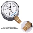 thumbnail image 3 of Manómetro de Baja Presión Measureman 2-1/2 Pulgadas Ajustable con Soporte Inferior NPT de 1/4 Pulgad, 3 of 8
