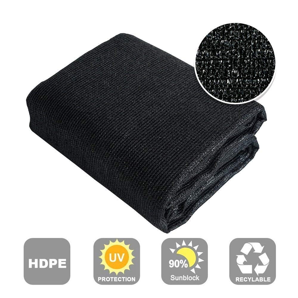 UV Resistant Mesh Netting 5'8" X 100 ft Shade Fabric Roll Sunblock Shade Cloth 