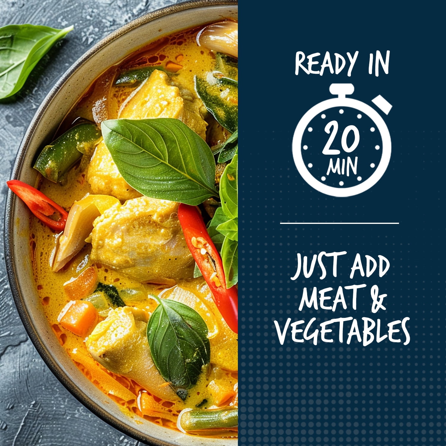 Passage to Asia, Yellow Thai Curry Stir Fry, 7 oz