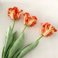 thumbnail image 6 of D-GROEE 3Pcs 3D Parrot Tulips Artificial Flowers Arrangement Bouquet for Home Office Wedding Decor Real Touch Faux Flowers for Centerpiece Decoration-Lifelike Fake Flowers, 6 of 6