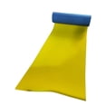thumbnail image 3 of Colchoneta flotante de espuma enrollable de alta densidad para piscina de verano Azul Amarillo, 3 of 9