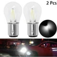 thumbnail image 2 of 2pcs Set 1157 BA15D 8V-28V LED Bulb Reverse Singal Turn Light Brake Lamp White Hot, 2 of 8