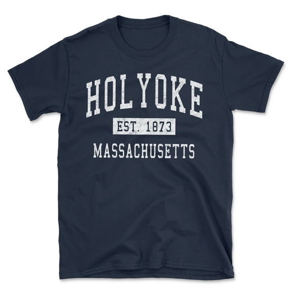Holyoke Massachusetts Classic Established Men's Cotton T-Shirt