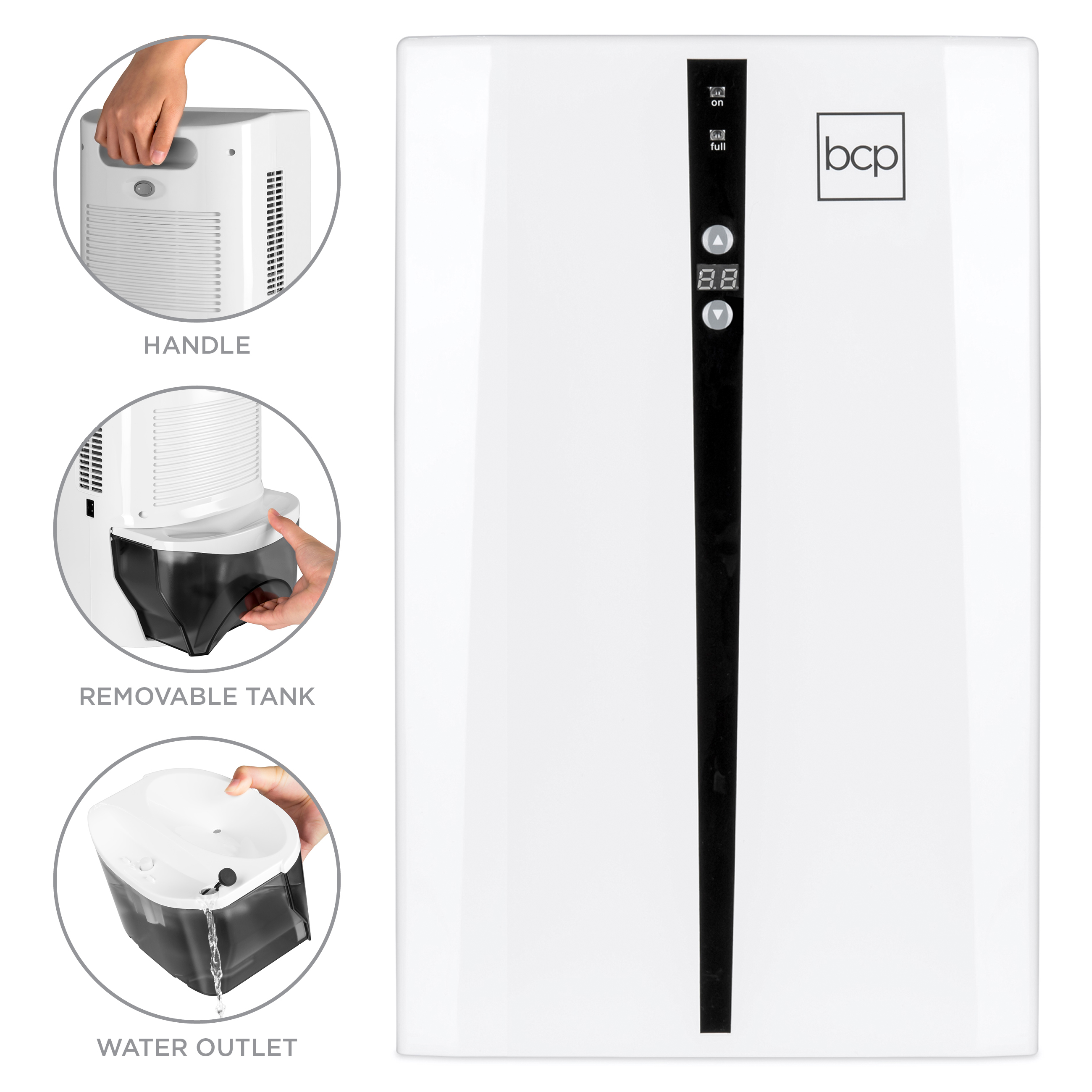 Best Choice Products Portable Thermo Electric Dehumidifier For