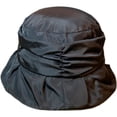 thumbnail image 5 of CoCopeanut Topi Pelindung Matahari UV Bukti UV Topi Nelayan Pantai Luar Ruangan Topi Matahari Lebar Lebar Mode Lipat Wanita Musim Panas Mode Topi Ember, 5 of 6