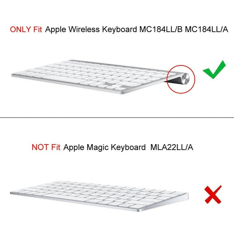 Apple Wireless Keyboard (MC184LL) Case - Fintie Lightweight