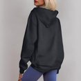 thumbnail image 5 of Dwralegc Fleece Jacket Women Casual Fleece Sherpa Hoodies Thermal Zip Up Sweatshirt Thick Fall Winter Hoodie with Pockets Black 3XL, 5 of 5