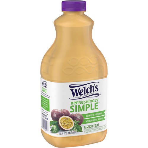 Welch's Refreshingly Simple Passion Fruit Juice, 59 Fl. Oz. Walmart