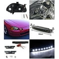 thumbnail image 2 of Honda Del Sol 2-In-1 Black Headlights Corner Lamp+8-LED DRL Fog Lamps, 2 of 2