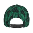 thumbnail image 3 of Kdxio Unisex Mint Bird Feathers Pattern Baseball Cap Unisex Washed Classic Adjustable Hat, 3 of 5
