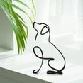 thumbnail image 2 of Escultura artística minimalista de perro Golden Retriever en oferta en Huayishang. Oferta de artículos de decoración de escritorio. Escultura artística minimalista de perro., 2 of 7