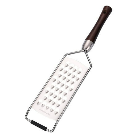 

ZHENYEMEI Cheese Grater Slicer Stainless Steel Peeler Spatula Kitchen Food Planer for Chocolate Fruit Vegetable Big Hole