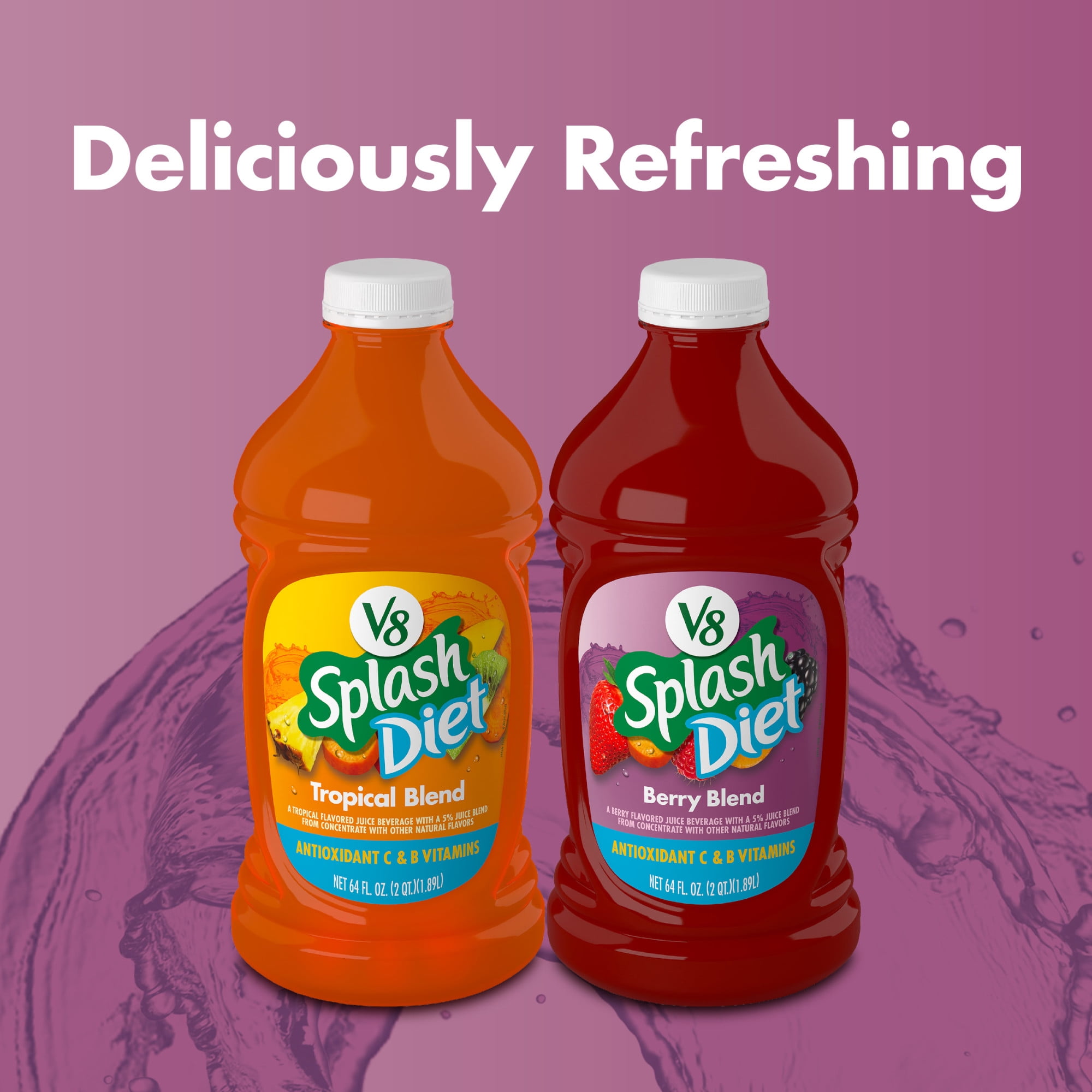Diet v8 splash nutrition facts
