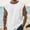 #334-White, variant on Mens Retro Sleeveless Tank Top Solid Color Loose Fit Raw Edge Breathable Quick Dry for Gym Running Outdoor Gift