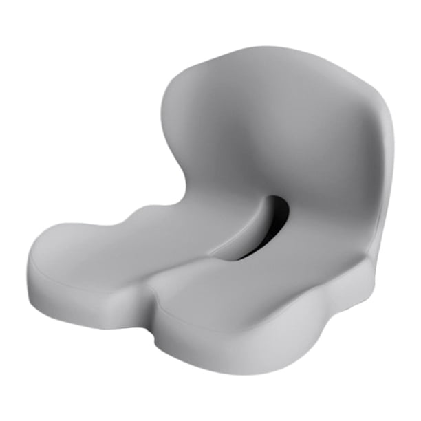 Cojín de asiento jinwen almohada ergonómica transpirable para silla de juegos Gris oscuro 44 cm x 42 cm x 32 cm