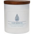 thumbnail image 1 of CAROLINA Rain Showers Bougie en Pot Aromathérapie Parfumée, Collection Bien-être, 16 oz, Blanc, 1 of 6