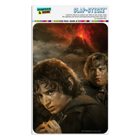 The Lord of the Rings Frodo and Sam Characters Home Business Office Sign