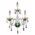 thumbnail image 1 of Elegant Lighting Alexandria 16" 3 Light Elements Crystal Wall Sconce, 1 of 1