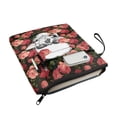 thumbnail image 2 of HELLHERO Rose Skull Bloom 11.4 Inch X 8.66 Inch Polyester Book Sleeve Cover - Book Storage Bag for Classroom Library, Bible, 2 of 8