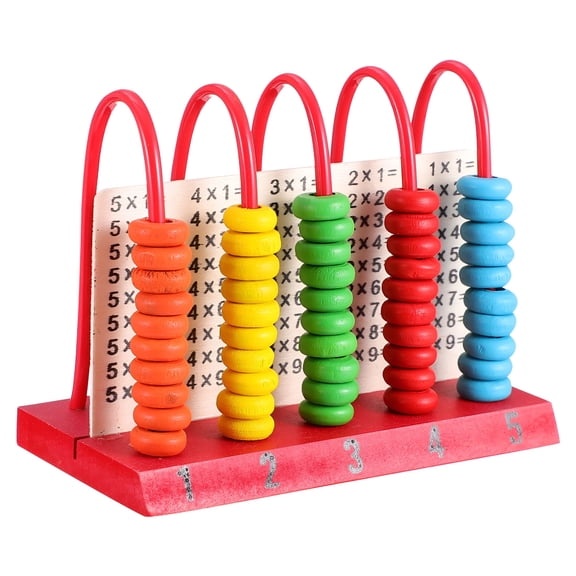 LAMIRO Abacus Kids Toys Math Counting Beads Educational Children Wooden Calculating Calculation Abacus