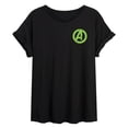 thumbnail image 2 of Marvel The Avengers - Hulk Comic - Women's Oversized Graphic T-Shirt, 2 of 5
