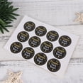 thumbnail image 2 of 144PCS 2020 HAPPY NEW YEAR Round Black Seal Sticker DIY Cookie Bags Labels Round Adhesive Sealing Baking Packaging Envelope Gift Box Decoration Sticker, 2 of 7