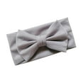 thumbnail image 5 of Diademas Suaves Para La Cabeza Del Turbante Con Lazo Gris Baoblaze Hairband del Bowknot, 5 of 5