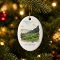 Phillipines Rice Terrace Philippines Oval Christmas Ornament, Rice Terraces Of Banaue, Ifugao ...