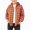 L101-Orange, variant on Kids Hooded Plaid Flannel Shirt Jacket, Long Sleeve Button Down Buffalo Check Shacket with Chest Pocket(L101-Red,10-11 Y)