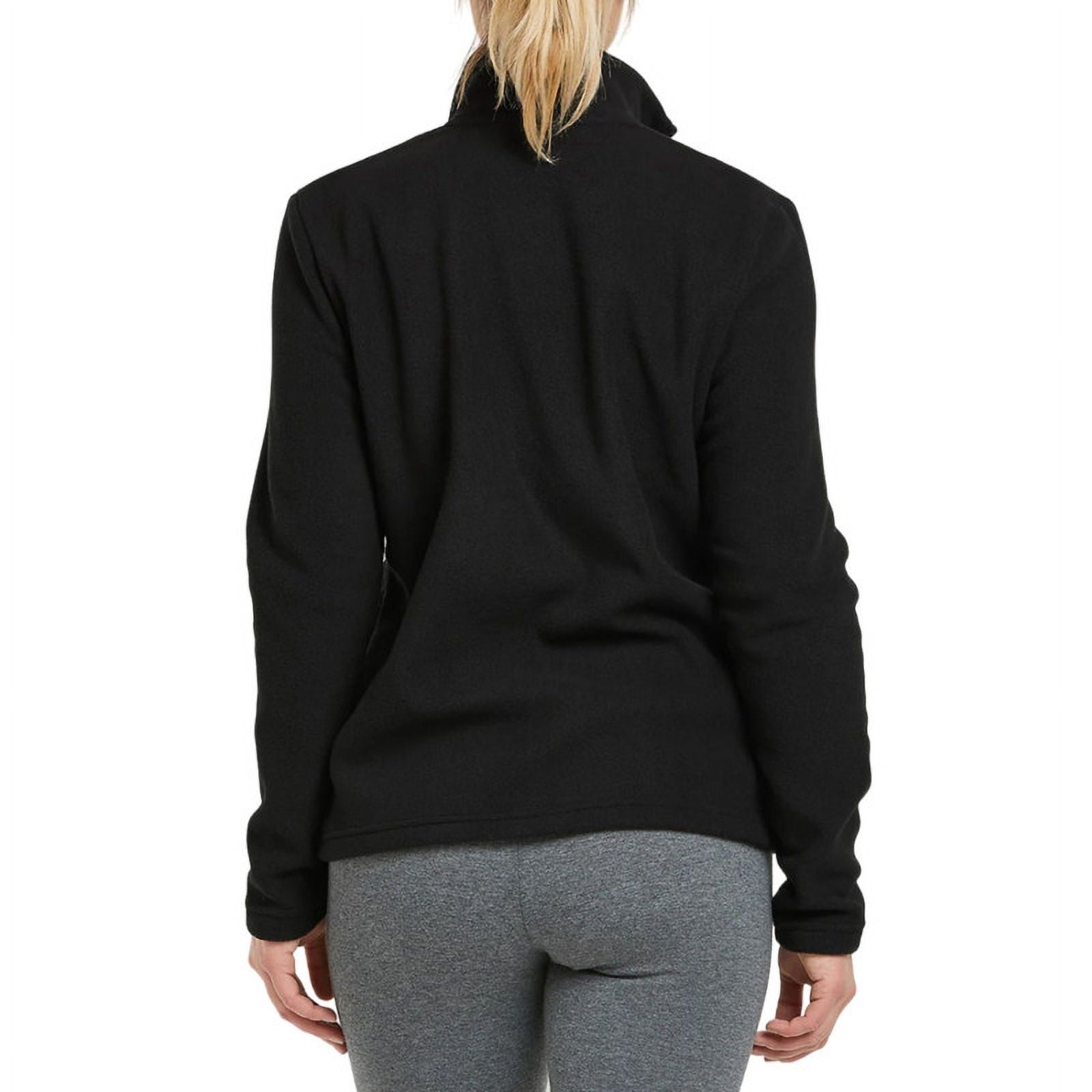 Women’s Polar Fleece Jacket with Pockets Full Zip Up S-3XL Regular & Plus Long Sleeve Lightweight Warm Coat Spring Fall Winter Activewear Womenswear