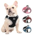 thumbnail image 1 of Dog Harness With Leash Summer Pet Adjustable Reflective Vest Walking Lead For Puppy Polyester Mesh Harness For Small Medium Dog _jiue, 1 of 2