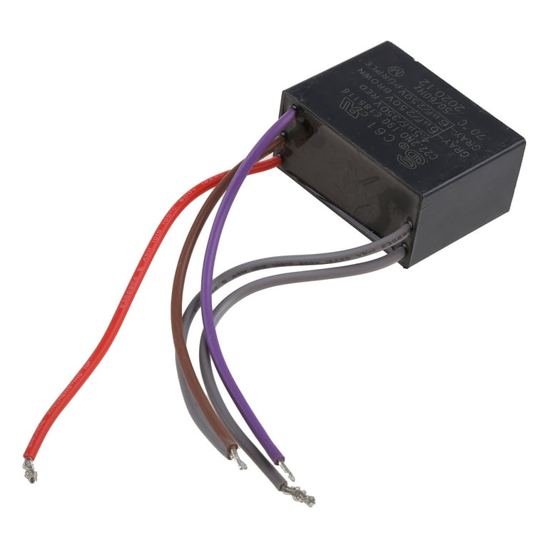 Ceiling Fan Capacitor 4 Wire C61 Shelly Lighting