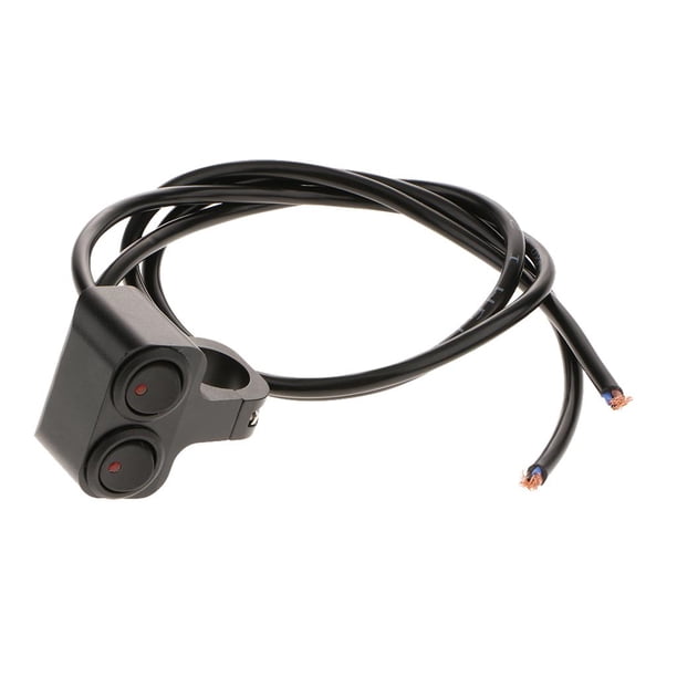 Interruptor de encendido y apagado Yotijar Manillar Dual On Off Switch 25 mm